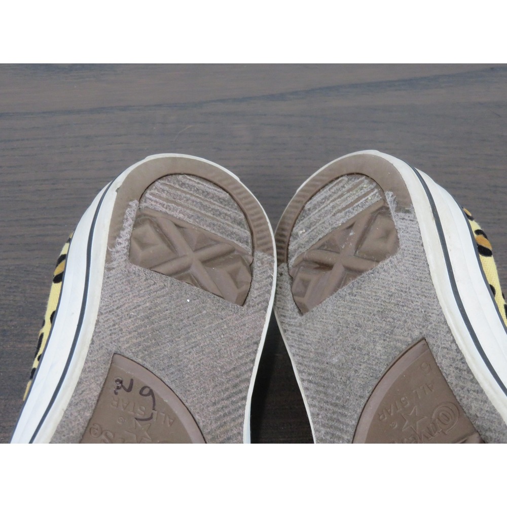 Converse Chuck Taylor All Star Shoes Womens 8 Brown Leopard Sneakers 131850F - Picture 9 of 10